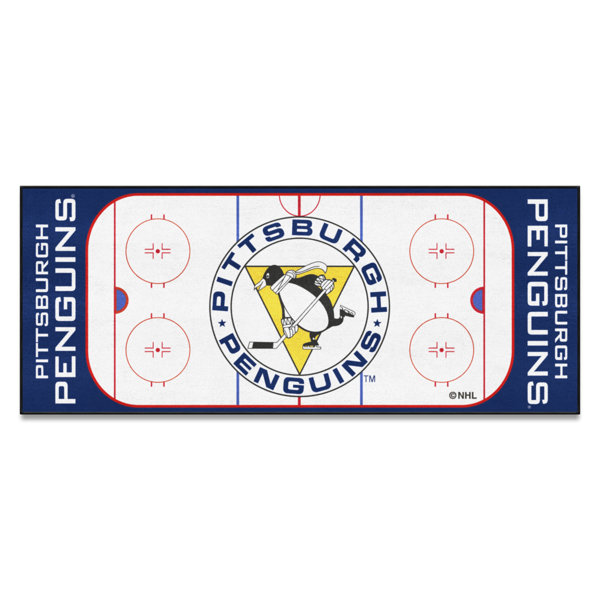FANMATS Pittsburgh Penguins_Retro NHL Pittsburgh Penguins Rink Runner